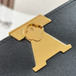Louis Vuitton Wallet On Chain Capucines M12143 Black
